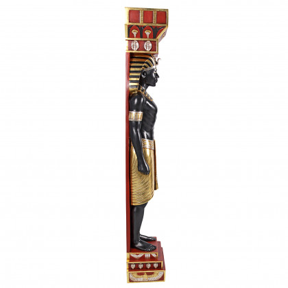 Toscano - Egyptian Scribe Telemon Wall Sculpture