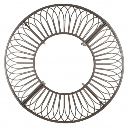 Toscano - Gothic Roundabout Garden Bench in Steel