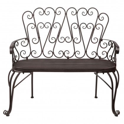 Toscano - French Quarter Garden Bench in Steel