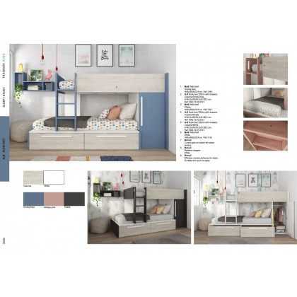 Trasman - 4.0 Series Reversible Bunk Bed