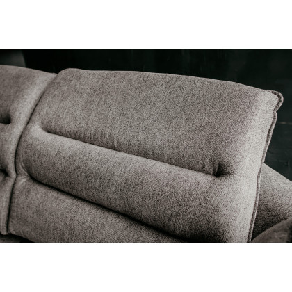 UA Collection Oliver 3-Piece Right Facing Sectional with Bed and Storage - Light Gray, Fabric