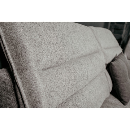 UA Collection Oliver 3-Piece Right Facing Sectional with Bed and Storage - Light Gray, Fabric