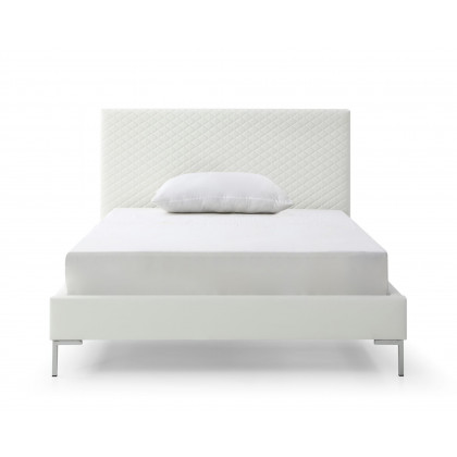 Whiteline Liz Full Size Bed - White