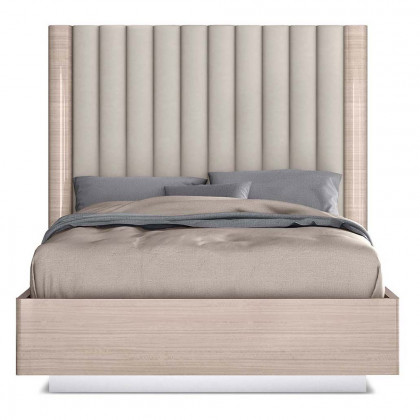 Whiteline Waves Full Size Bed - Beige