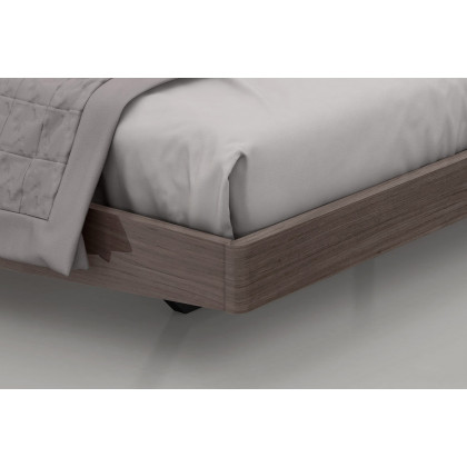 Whiteline Berlin Queen Size Bed - Gray