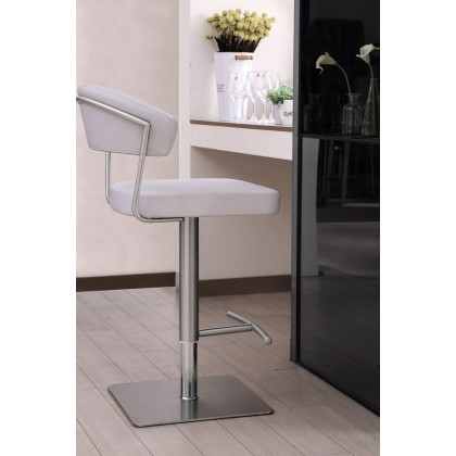 Whiteline Maureen Barstool - White