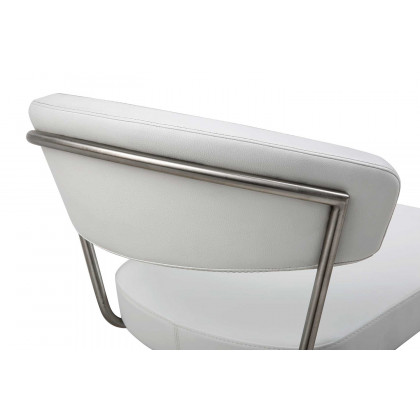 Whiteline Maureen Barstool - White