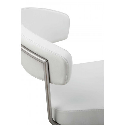 Whiteline Maureen Barstool - White
