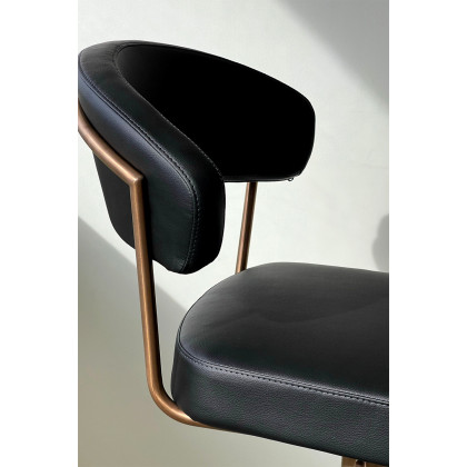 Whiteline Nova Barstool - Black