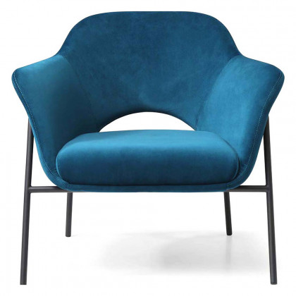 Whiteline Karla Leisure Chair - Blue