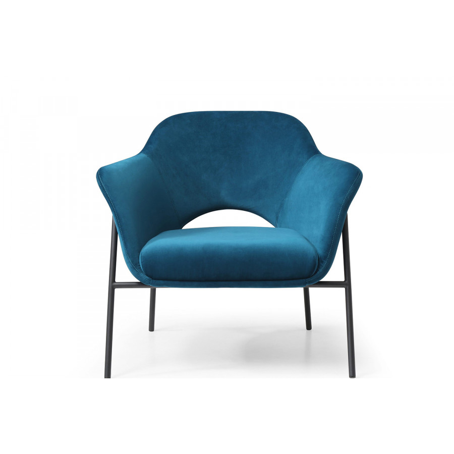Whiteline Karla Leisure Chair - Blue