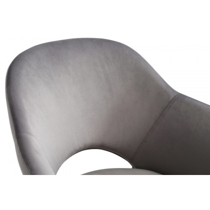 Whiteline Karla Leisure Chair - Gray