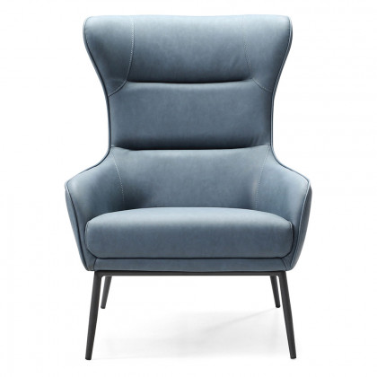 Whiteline Wyatt Leisure Chair - Blue