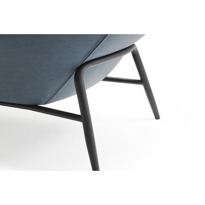 Whiteline Wyatt Leisure Chair - Blue