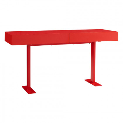 Whiteline - Liam Console/Desk in Red