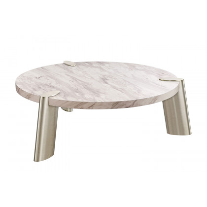 Whiteline Mimeo Coffee Table - Marble