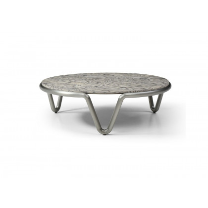 Whiteline Anaconda Coffee Table - Gray, Small