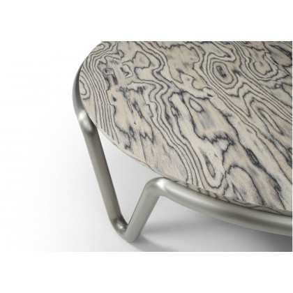Whiteline Anaconda Coffee Table - Gray, Small