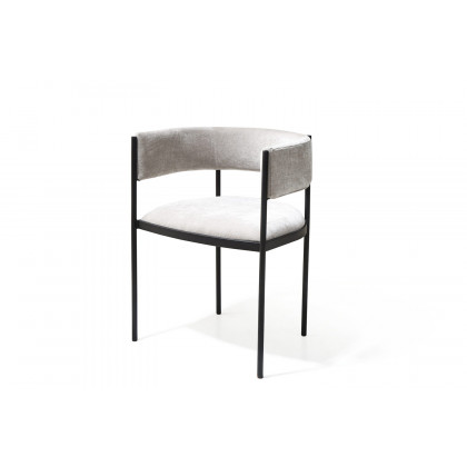 Whiteline - Envie Dining Armchair in Beige