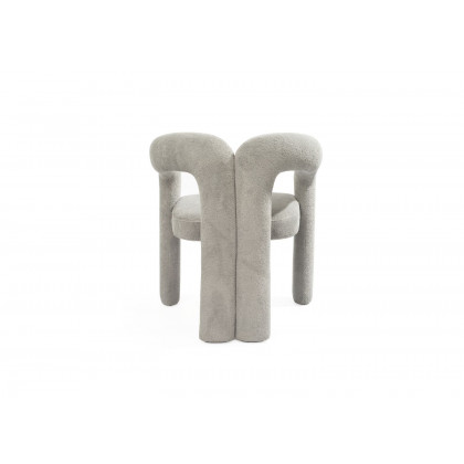 Whiteline Mirage Dining Armchair - Dark Gray