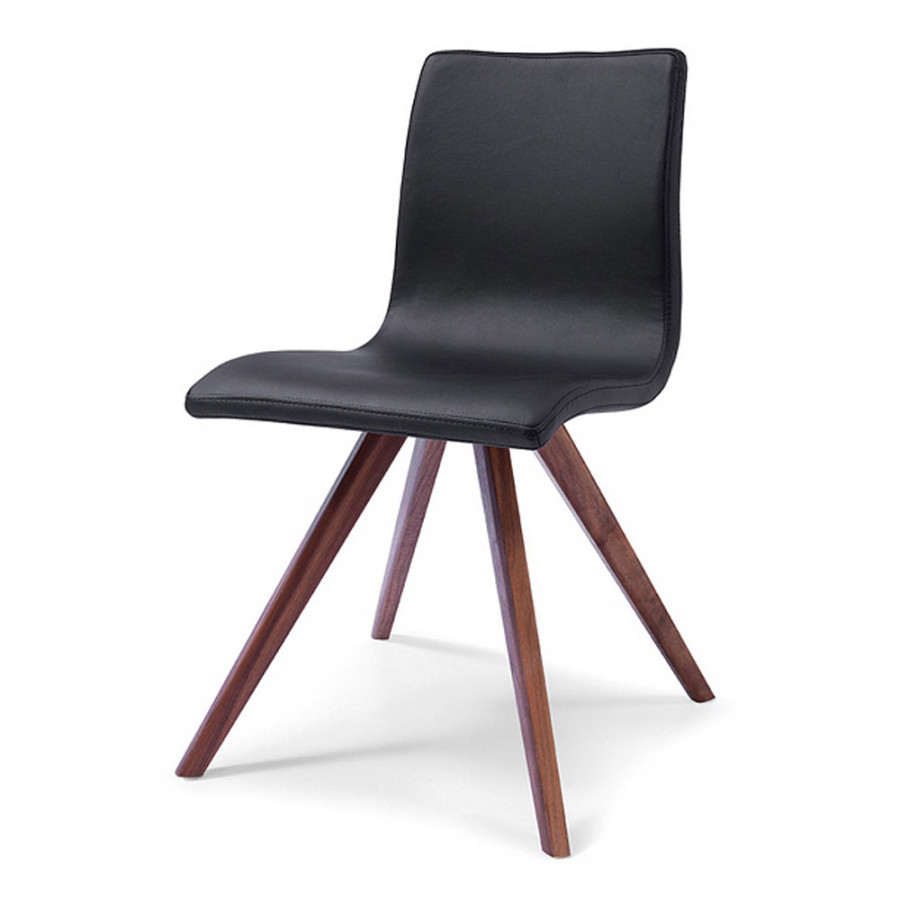 Whiteline Olga Dining Chair - Black