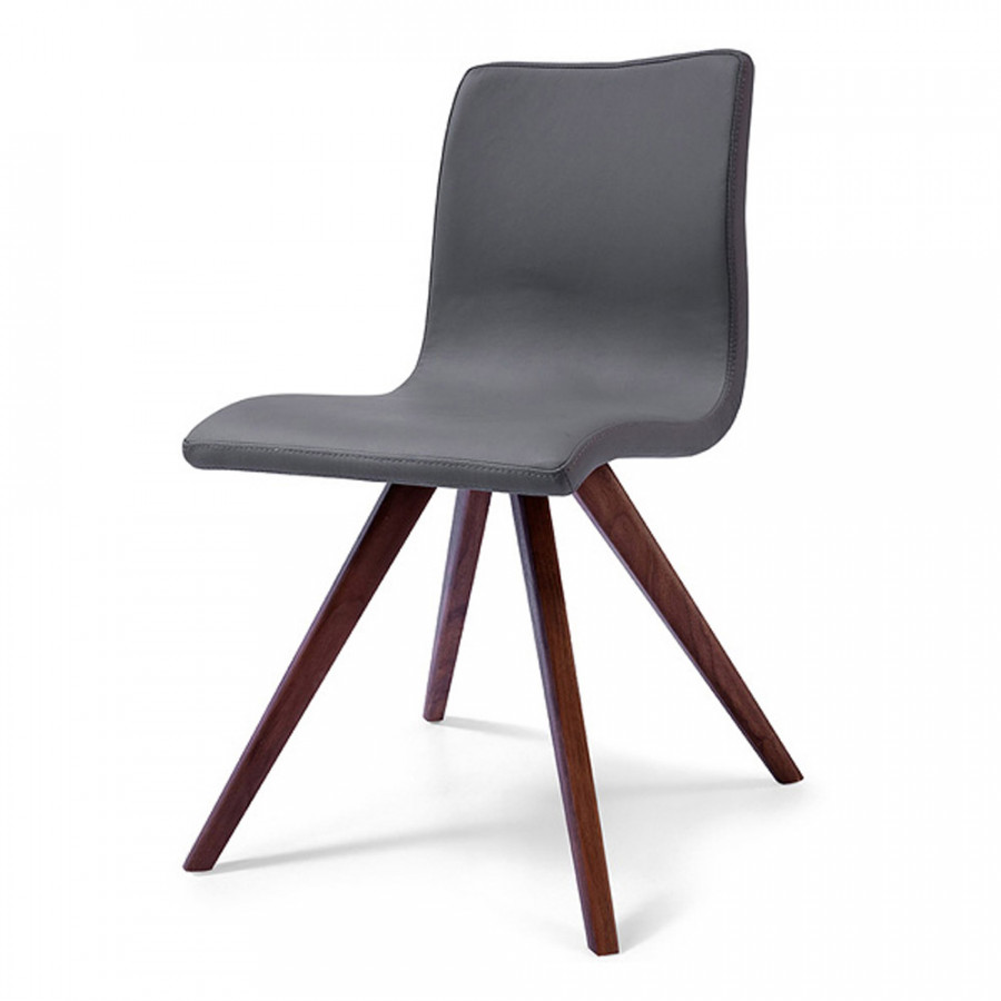 Whiteline Olga Dining Chair - Gray
