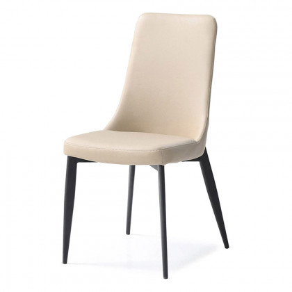 Whiteline Luca Dining Chair - Taupe