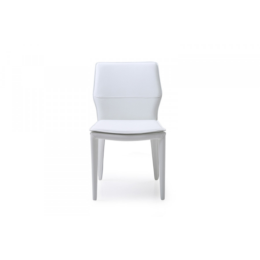 Whiteline Miranda Dining Chair - White