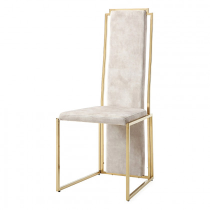 Whiteline - Sumo Dining Chair in Gold