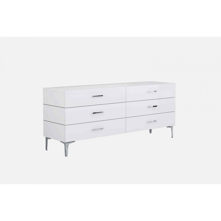 Whiteline - Diva Double Dresser in White