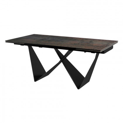 Whiteline - Jack Extendable Dining Table in Black