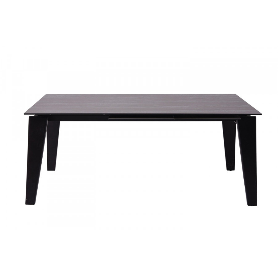 Whiteline - Theo Extendable Dining Table in Black
