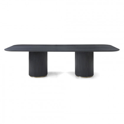 Whiteline - Heidi Dining Table in Black