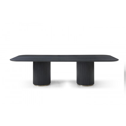 Whiteline - Heidi Dining Table in Black