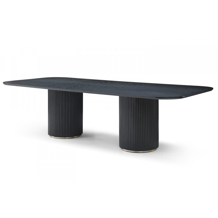 Whiteline - Heidi Dining Table in Black