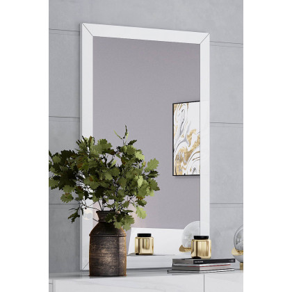 Whiteline - Eddy Mirror in White