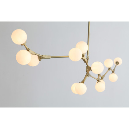 Whiteline Wisdom Pendant Lamp - Gold