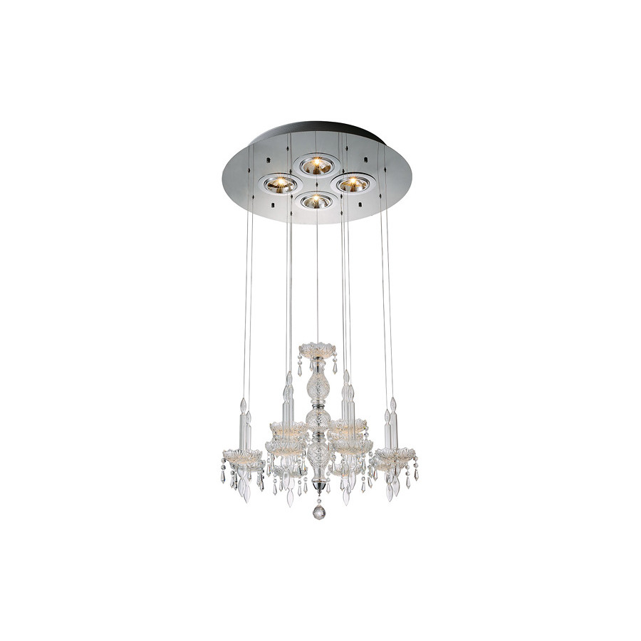 Whiteline Macy Small Pendant Lamp - Silver
