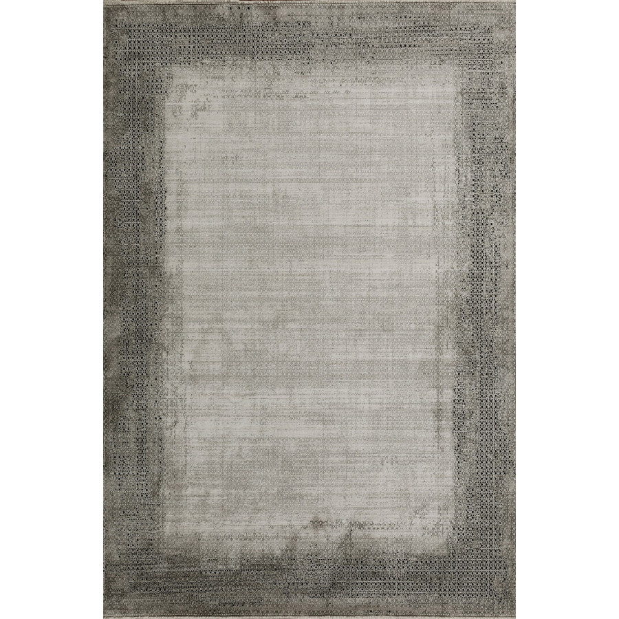 Whiteline Ada Rug - Beige/Gray, W 63"