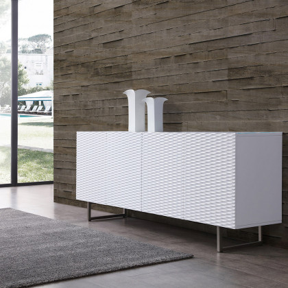 Whiteline Wally Buffet - White