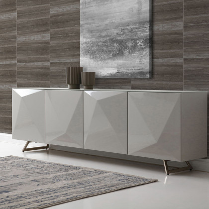Whiteline Samantha Buffet - Gray
