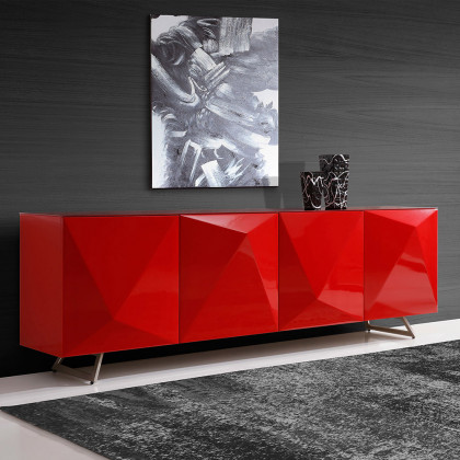Whiteline Samantha Buffet - Red