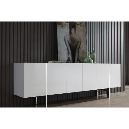 Whiteline - Struttura Large Buffet in White
