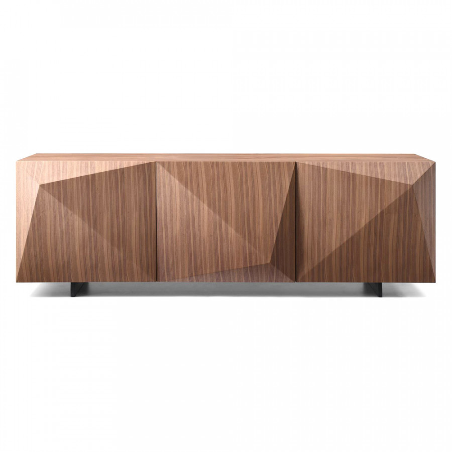 Whiteline Geneva Buffet - Walnut