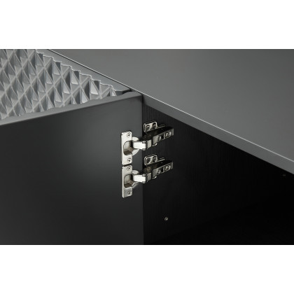 Whiteline Harper Buffet Large - Dark Gray