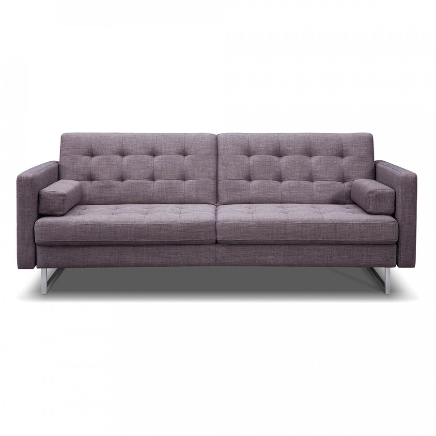 Whiteline Giovanni Sofa Bed - Gray Fabric