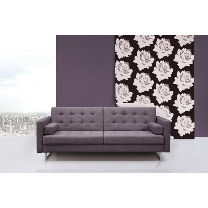 Whiteline Giovanni Sofa Bed - Gray Fabric
