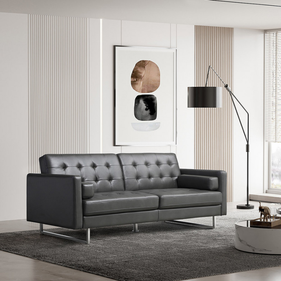 Whiteline Giovanni Sofa Bed - Gray