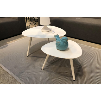 Whiteline - Rowan Large Outdoor Side Table in White