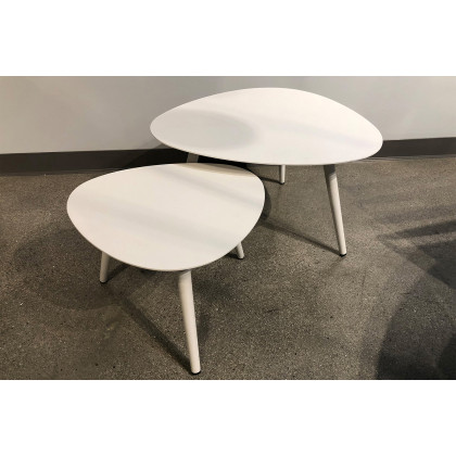 Whiteline - Rowan Small Outdoor Side Table in White
